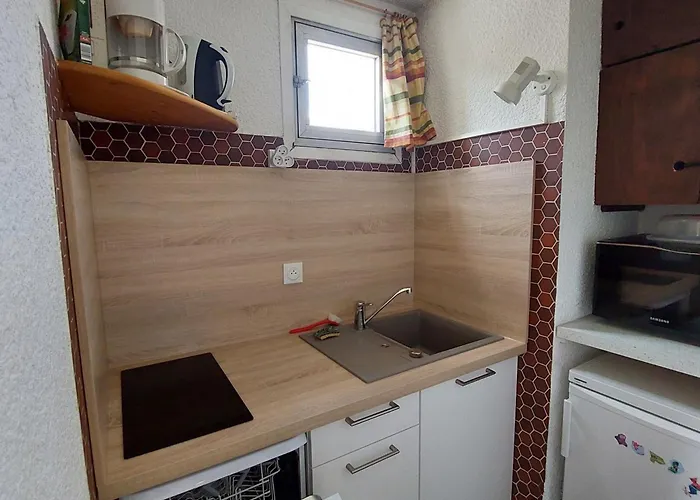 Chaleureux Pres Des Pistes, 4 Pers, - Fr-1-516-42 Апартаменты Ле дез Альп